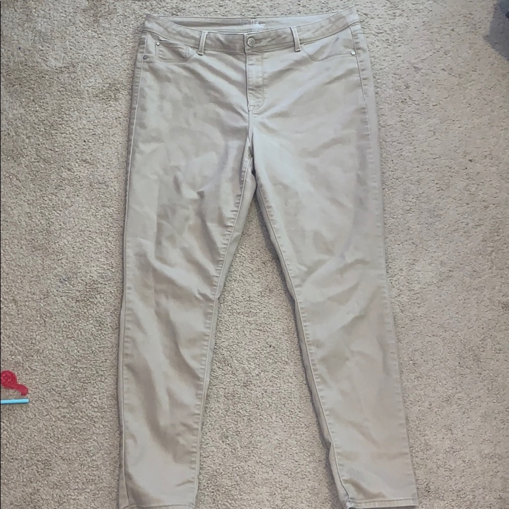 Time and True khakis!
